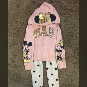 Girls Gap jacket and pants set xs 4/5